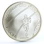 Ecuador 1 sucre Olympic Games Race Walking Sportsman proof silver coin 2007