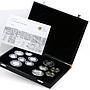 Britain set of 12 coins UK Kew Gardens Darwin Burns Henry silver coins 2009