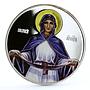 Niue 2 dollars Orthodox Saints Blessed Virgin Mary colored silver coin 2011