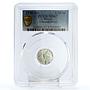 Mexico 1/20 onza Libertad Angel of Independence MS67 PCGS silver coin 1998