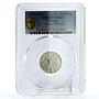 Mexico 1/10 onza Libertad Angel of Independence MS67 PCGS silver coin 1998