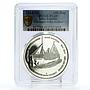 India 100 rupees Komagata Maru Incident Steamer Ship PL69 PCGS silver coin 2014