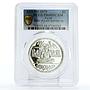 Egypt 1 pound 100 Years to Land Economic Reform PR68 PCGS silver coin 1979