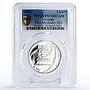 Georgia 5 lari European Basketball Cup Sports PR70 PCGS silver coin 2022