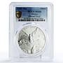 Mexico 1 onza Libertad Angel of Independence MS66 PCGS silver coin 2009