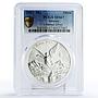 Mexico 1 onza Libertad Angel of Independence MS67 PCGS silver coin 2003