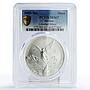 Mexico 1 onza Libertad Angel of Independence MS67 PCGS silver coin 2005