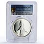 Egypt 5 pounds Ancient Treasures Guardian Goddess Serket PR68 PCGS Ag coin 1993