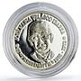 Ecuador 1000 sucres 43th President Jose Maria Ibarra Politics silver coin 2019