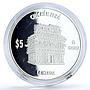 Mexico 5 pesos Chichen Itza La Iglesia Church Architecture silver coin 2012