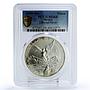 Mexico 1 onza Libertad Angel of Independence MS68 PCGS silver coin 1999