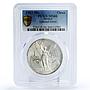Mexico 1 onza Libertad Angel of Independence MS66 PCGS silver coin 1983