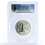 Cook Islands 10 dollars Windows Heaven Milan Cathedral PL70 PCGS Ag coin 2013