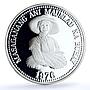 Philippines 25 piso FAO Food Day Woman Holding Grain proof silver coin 1976