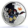 Cook Islands 5 dollars Soviet Cartoons Winnie Pooh Ia Ia Eyore silver coin 2011