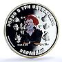 Cook Islands 5 dollars Soviet Cartoons Three Fifteen Karandash silver coin 2013