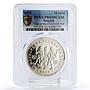 Bulgaria 10 leva International Year of the Child PR65 PCGS silver coin 1979