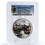 Niue 2 dollars Trains Railways Flying Scotsman Locomotive PR67 PCGS Ag coin 2010