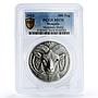 Mongolia 500 togrog Endangered Wildlife Argali Sheep MS70 PCGS silver coin 2013