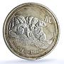 Australia 50 cents Lunar Calendar series II Year of the Mouse silver coin 2008