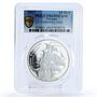 Ukraine 10 hryvnias Catherine's Glory Ship Clipper PR69 PCGS silver coin 2013