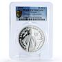 Ukraine 10 hryvnias Cossacks Getmans Dmytro Vyshnevetsky PR70 PCGS Ag coin 1999