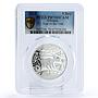 Ukraine 5 hryvnias Oriental Calendar Year of the Goat PR70 PCGS silver coin 2015