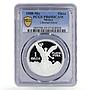 Mexico 1 onza Libertad Angel of Independence PR69 PCGS silver coin 1988