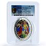 Belarus 20 rubles Pushkin Ruslan and Lyudmila Literature PR70 PCGS Ag coin 2009