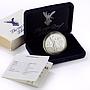 Mexico 1 onza Libertad Angel of Independence proof silver coin 1987