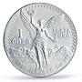 Mexico 1 onza Libertad Angel of Independence silver coin 1988