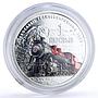 Ecuador 1 sucre Ibero-American Railways Transecuatoriano Train silver coin 2020