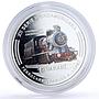 Paraguay 1 guarani Ibero-American Railways Encarnacion Train silver coin 2020