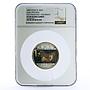 Cook Islands 20 dollars Carl Spitzweg Art Poor Poet PF68 NGC silver coin 2009