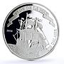 Gambia 200 dalasis Seafaring Flor de La Mar Ship Clipper proof silver coin 2014