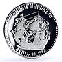 Conch Republic 1 dollars Seafaring Ship Clipper Sea Shell proof silver coin 2006