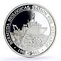 Bermuda 5 dollars Biological Station Research Ship Sea Star silver coin 2003