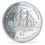 Tuvalu 5 dollars Seafaring La Princesa Princess Ship Clipper silver coin 1999
