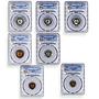 Bulgaria set of 7 coins 1300th Anniversary of State PR66 - PR67 PCGS coins 1981
