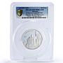 Mexico 10 pesos Chichen Itza Guerreros Temple PR70 PCGS silver coin 2007 2011