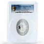 Niue 2 dollars Imperial Faberge Kiwi Bird Egg Art PR69 PCGS silver coin 2014