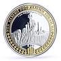 Samoa 10 dollars 1st Commandment I Am the Lord Your God gilded silver coin 2009