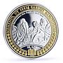 Samoa 10 dollars 3rd Commandment Remember the Sabbath gilded silver coin 2009