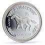 Australia 2 dollars Lunar Calendar I Year of the Horse proof silver coin 2002