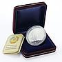 Tajikistan 5 somoni Poet Abuabdullo Rudaki Poetry Literature silver coin 2008