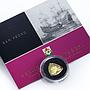 Bermuda 3 dollars Famous Shipwrecks San Pedro Ship Clipper proof gold coin 2007