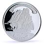 Ivory Coast 1000 francs Seafaring Formidable Ship Clipper proof silver coin 2011