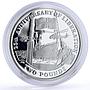 Sandwich Islands 2 pounds Liberation Warship Helicopters proof silver coin 2007