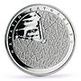 Turkey 50 lira Global Warming Threat Water is Source of Life silver coin 2009