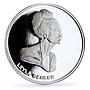 Turkey 15000000 lira Opera Singer Leyla Gencer Music proof silver coin 2004